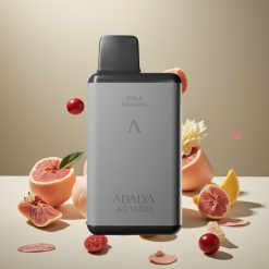 Adalya AD 10000パフ スペースグレイ ジャパン まとめ買い USB-C 650mAh 14ml