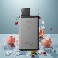 Adalya AD 10000パフ ブルーアイス ジャパン まとめ買い スペースグレー 14ml 2%