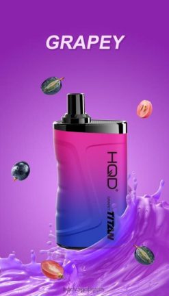 HQD Flavors - HQD TITAN 7000パフ グレーピー 4NXV215